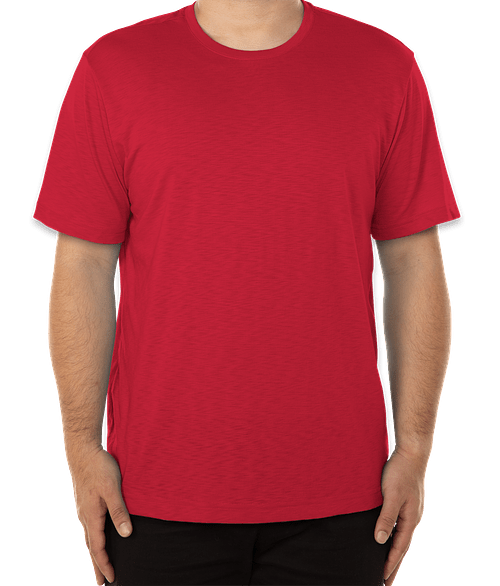 Sport-Tek Strive Performance Blend Shirt in Deep Red