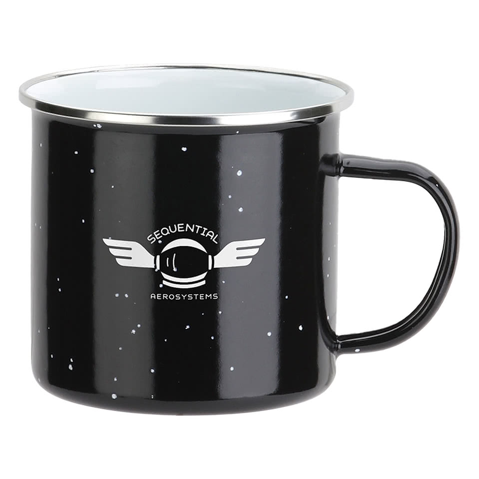 16 oz. Foundry Enamel-Lined Iron Coffee Mug