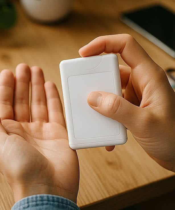 Full Color 0.66 oz. Card Shaped Hand Sanitizer