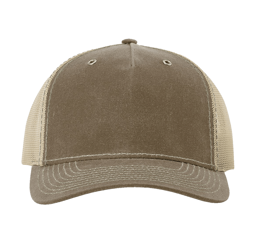 Richardson Hawthorne Five-Panel Snapback Trucker Hat - Embroidered-default
