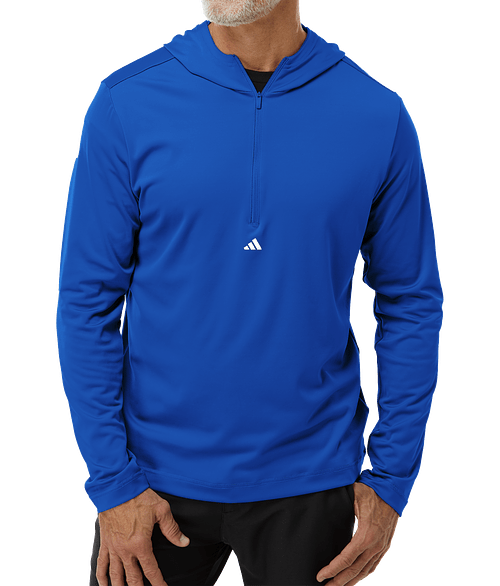 Adidas Recycled Lightweight Quarter Zip Performance Hoodie
