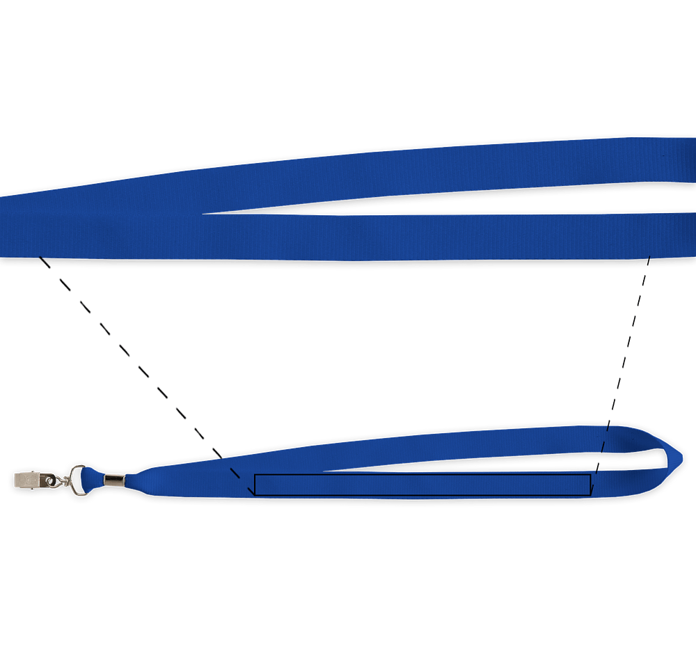 Lanyard with Bulldog Clip-default