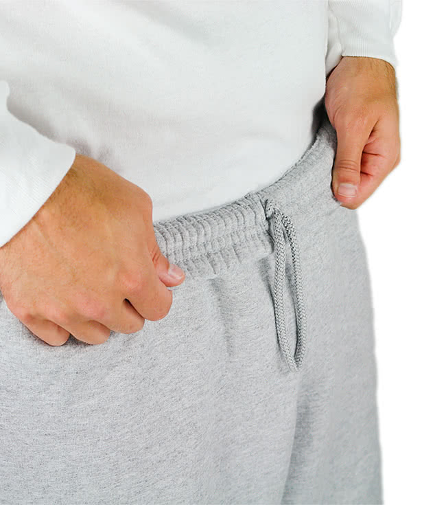 White sweatpants hanes sale