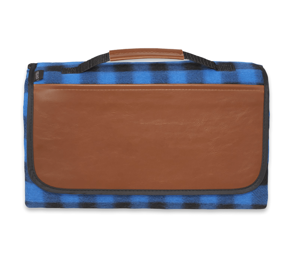 Debossed Field & Co. Buffalo Check Picnic Blanket-default