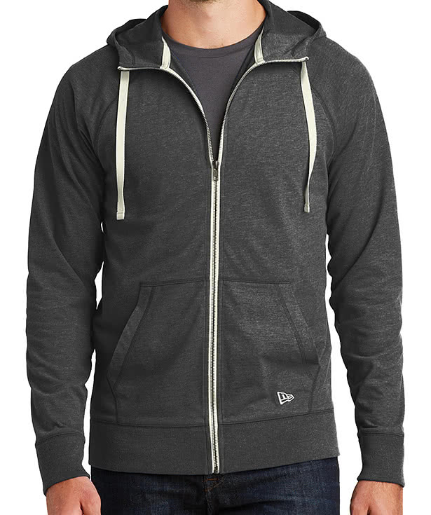 New Era Sueded Full Zip T-shirt Hoodie