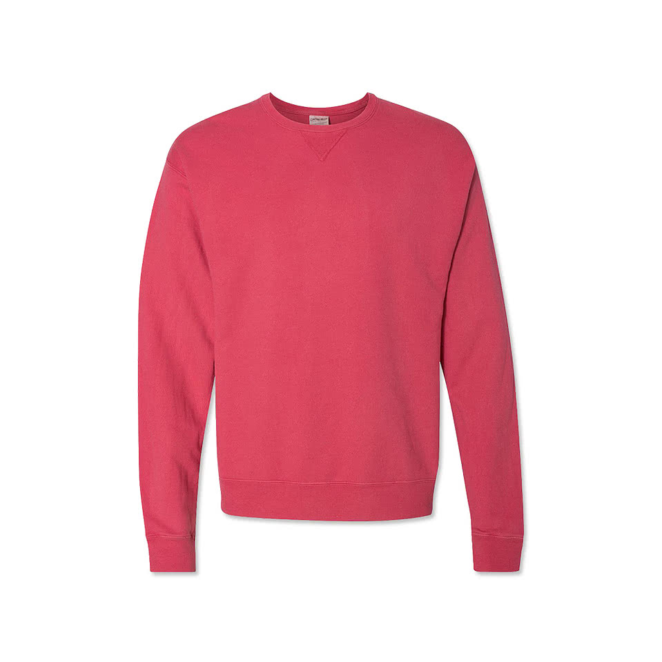 Hanes ComfortWash Garment Dyed Crewneck Sweatshirt 