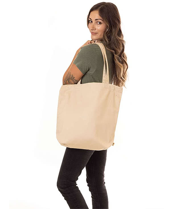 Embroidered Econscious Organic Everyday Tote Bag