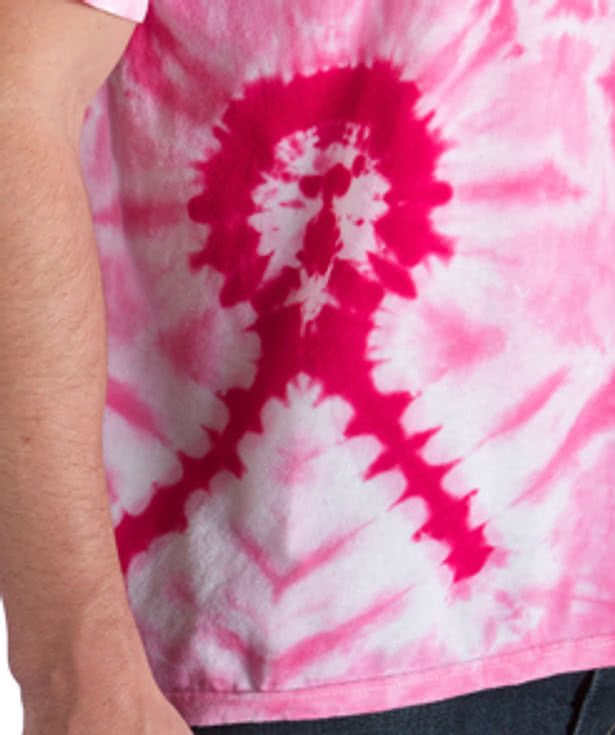 Dyenomite Charity Ribbon Tie-Dye T-shirt