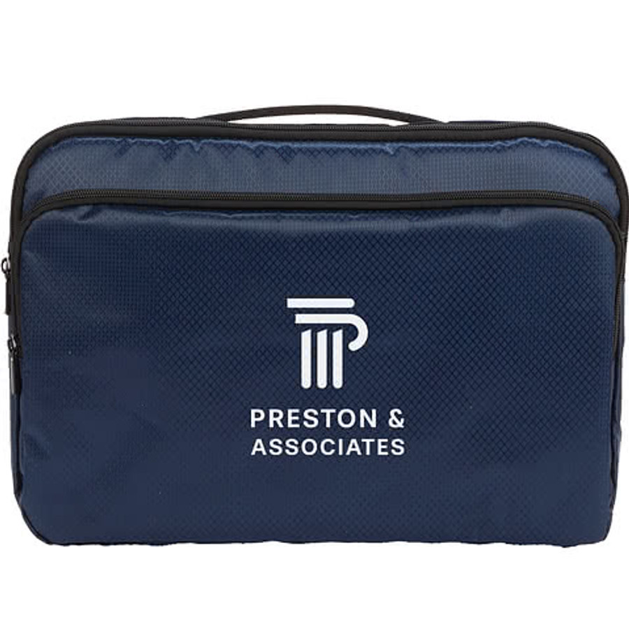 Diamond Ripstop Recycled 15" Laptop Sleeve in Navy