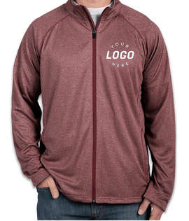Devon & Jones Heather Performance Full Zip