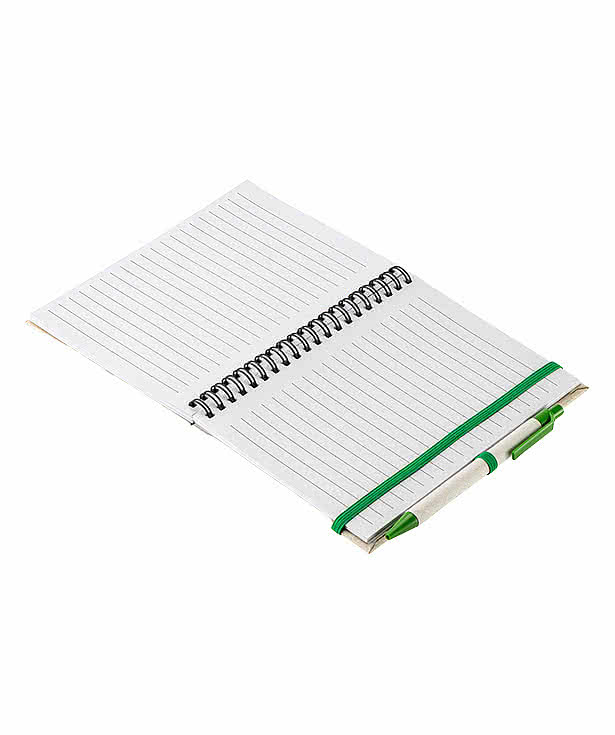 Prairie Fragrant Grass Recycled Spiral Notebook with Pen