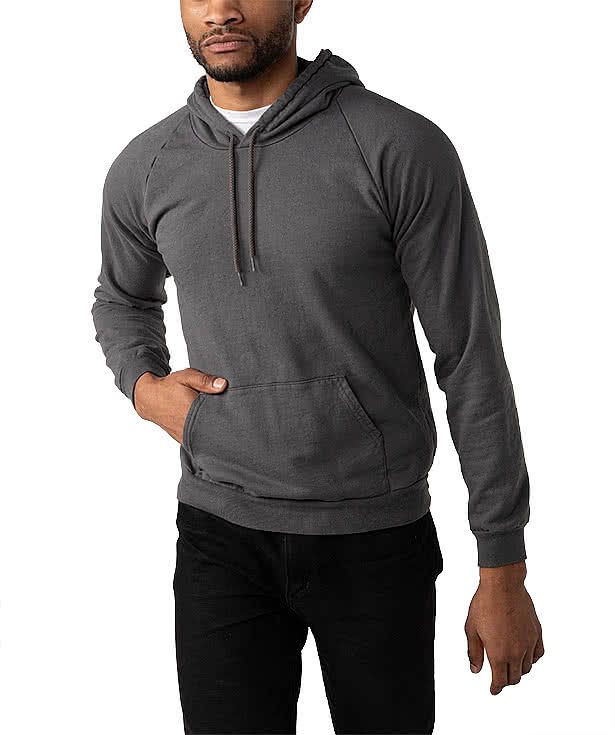 Royal Apparel USA-Made Organic Pullover Hoodie