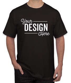 Canada - Gildan 100% Cotton T-shirt - Color: Black