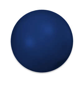 Round Stress Reliever - Color: Blue Navy
