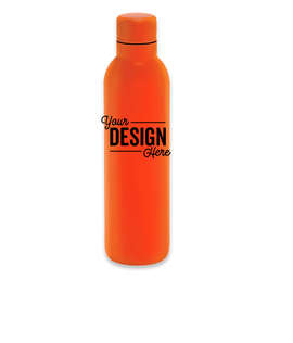 17 oz. Thor Matte Copper Vacuum Insulated Water Bottle - Color: Orange