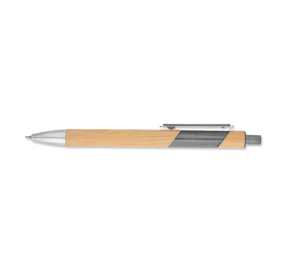 Willow Bamboo Ballpoint Pen (black ink)-default