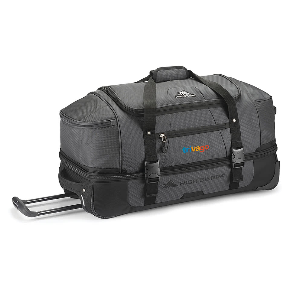 High Sierra Fairlead 28" Drop Bottom Wheeled Duffel Bag