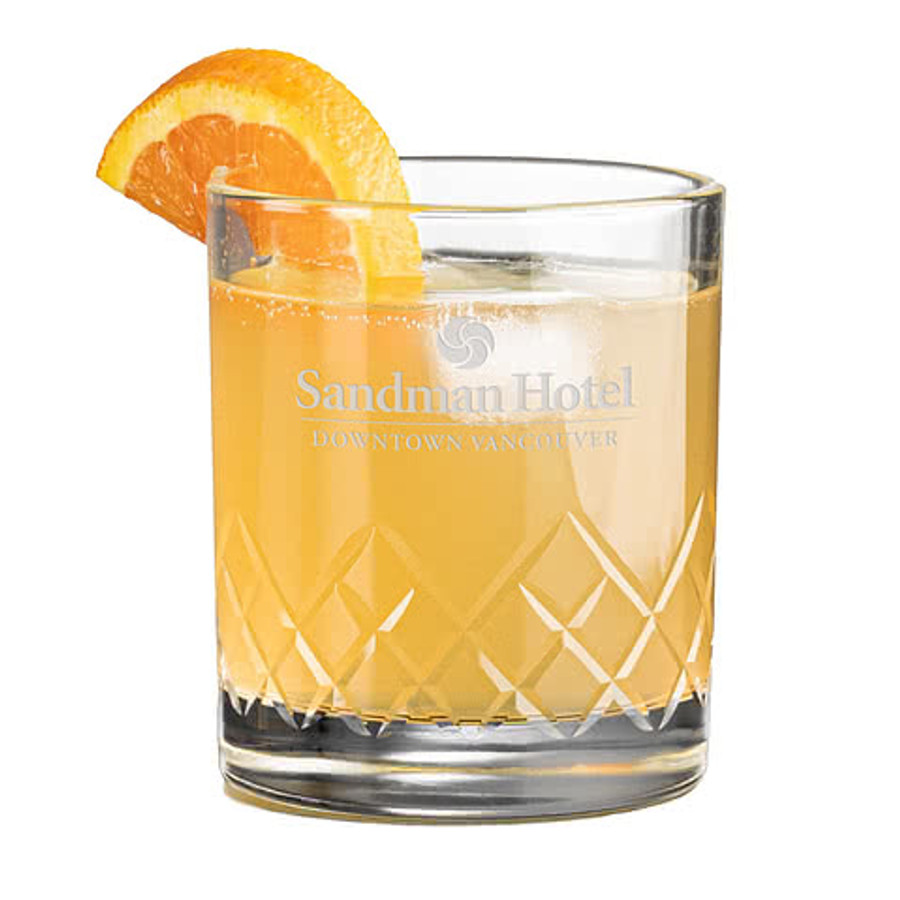 Laser Etched 12 oz. Heceta On-the-Rocks Glass in Clear