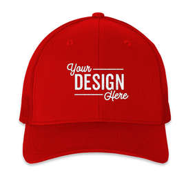 Richardson Snapback Trucker Hat - Color: Red