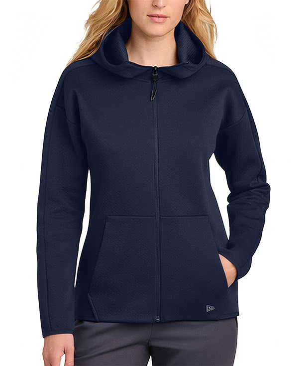 New Era Women's Double Back Zip Hoodie