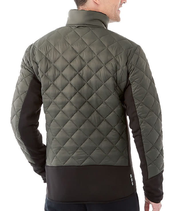 Elevate Rougemont Diamond Quilted Insulated Puffer Jacket