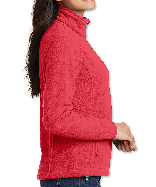 Port Authority Women's Value Fleece Jacket - Printed