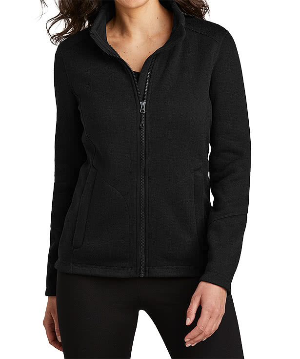Port Authority Women's Arc Sweater Fleece Jacket - Printed