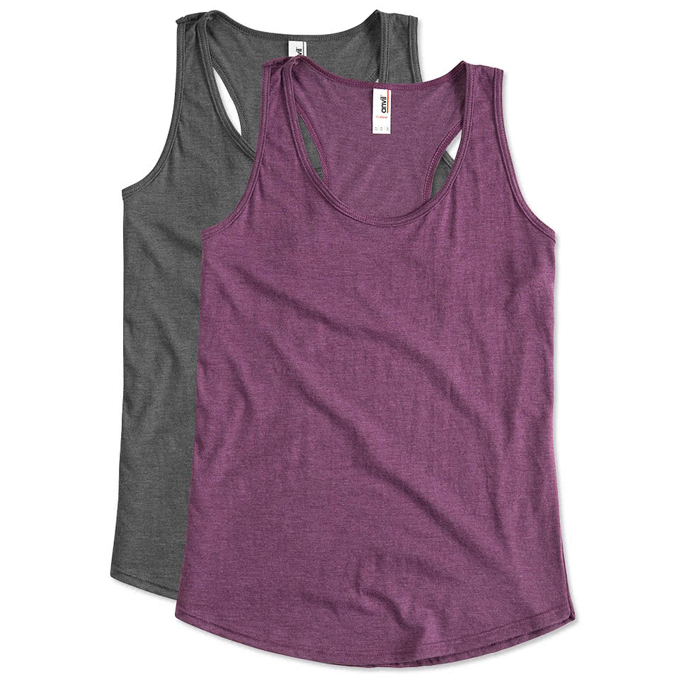 Canada - Anvil Women's Tri-Blend Racerback Tank