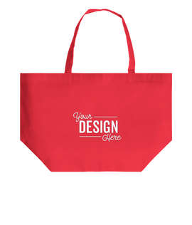 YaYa Non-Woven Shopper Tote - Color: Red