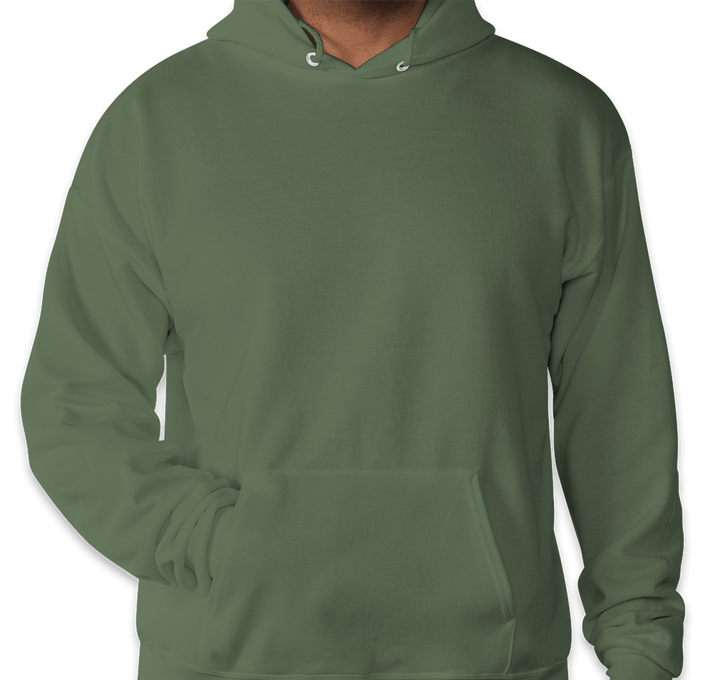 Embroidered Hanes EcoSmart 50/50 Pullover Hoodie-default