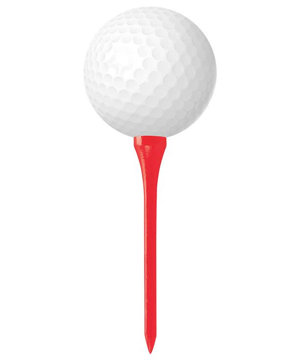 Birch Wood 2-3/4" Golf Tees