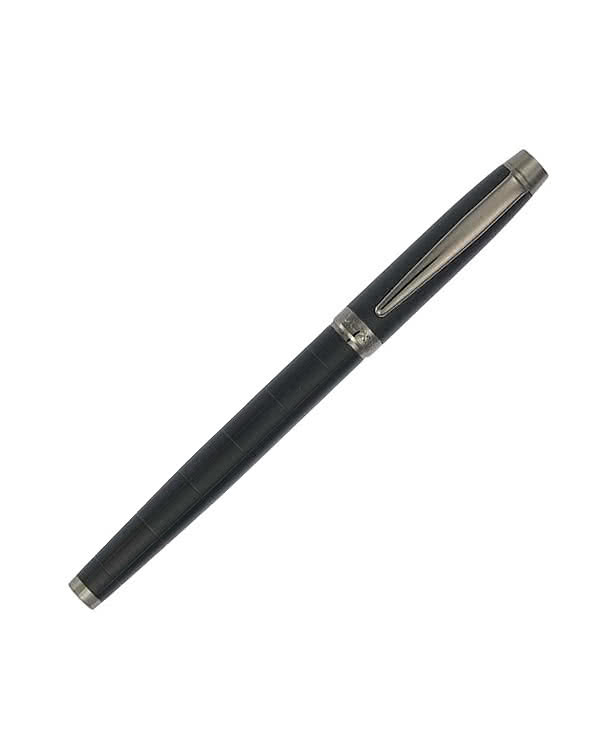 Laser Engraved Luxe Recycled Pillar Rollerball Gel Pen (black ink)
