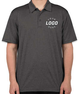 Sport-Tek Heather Contender Performance Polo - Screen Printed