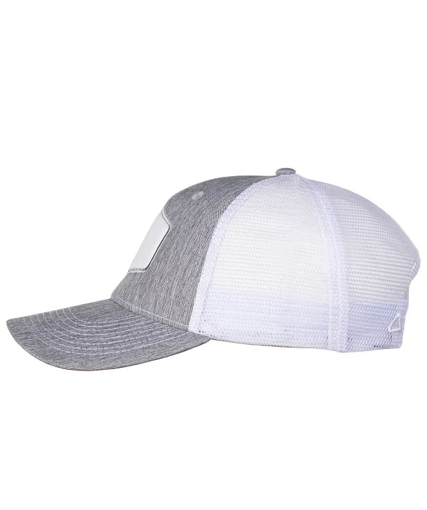 Ahead Brant Snapback Trucker Hat - Hexagon Patch - Embroidered