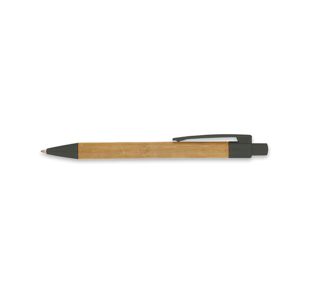 Panda Bamboo Ballpoint Pen (black ink)-default