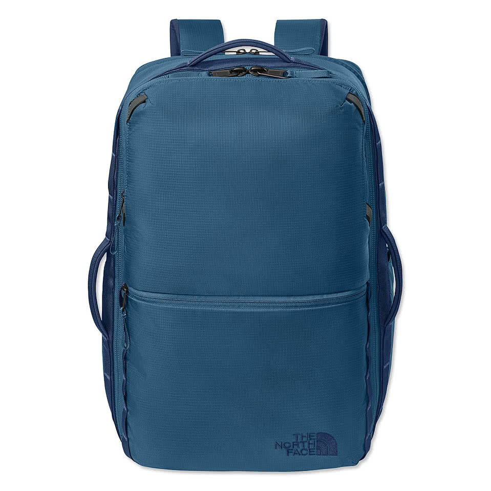 green north face travel backpack The Borealis Commuter Laptop - Water Repellent, Laptop Sleeve, Large Main Compartment, Duck Green/New Taupe Green, One Size removable waist belt The North Face Women's Jester