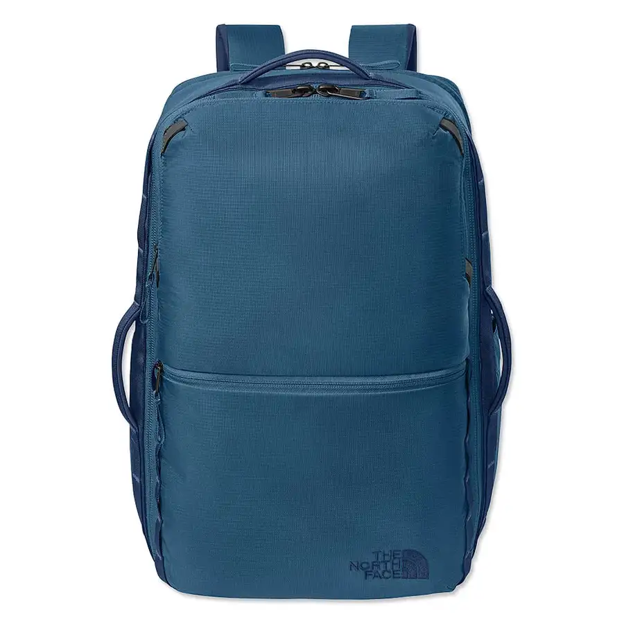 green north face travel backpack The Borealis Commuter Laptop - Water Repellent, Laptop Sleeve, Large Main Compartment, Duck Green/New Taupe Green, One Size removable waist belt The North Face Women's Jester