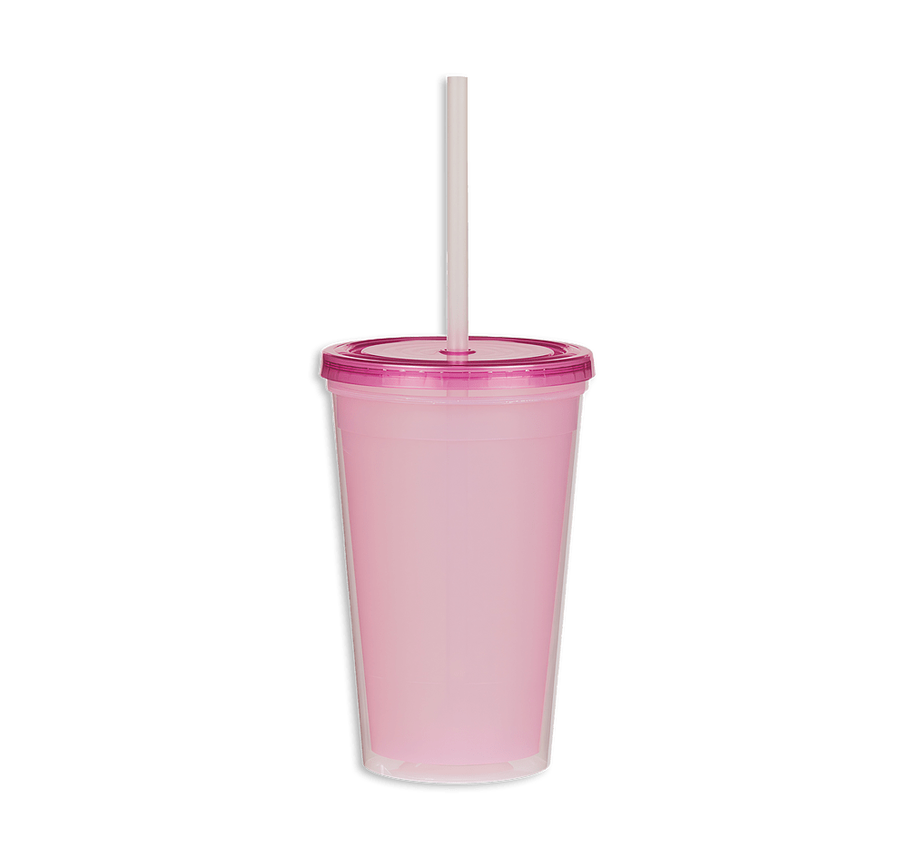 16 oz. Promotional Color Changing Tumbler with Straw-default