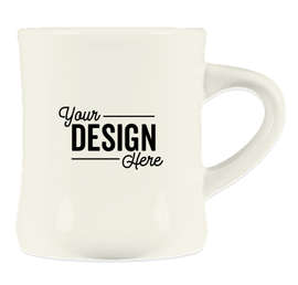 10 oz. Ceramic Diner Mug - Color: Natural
