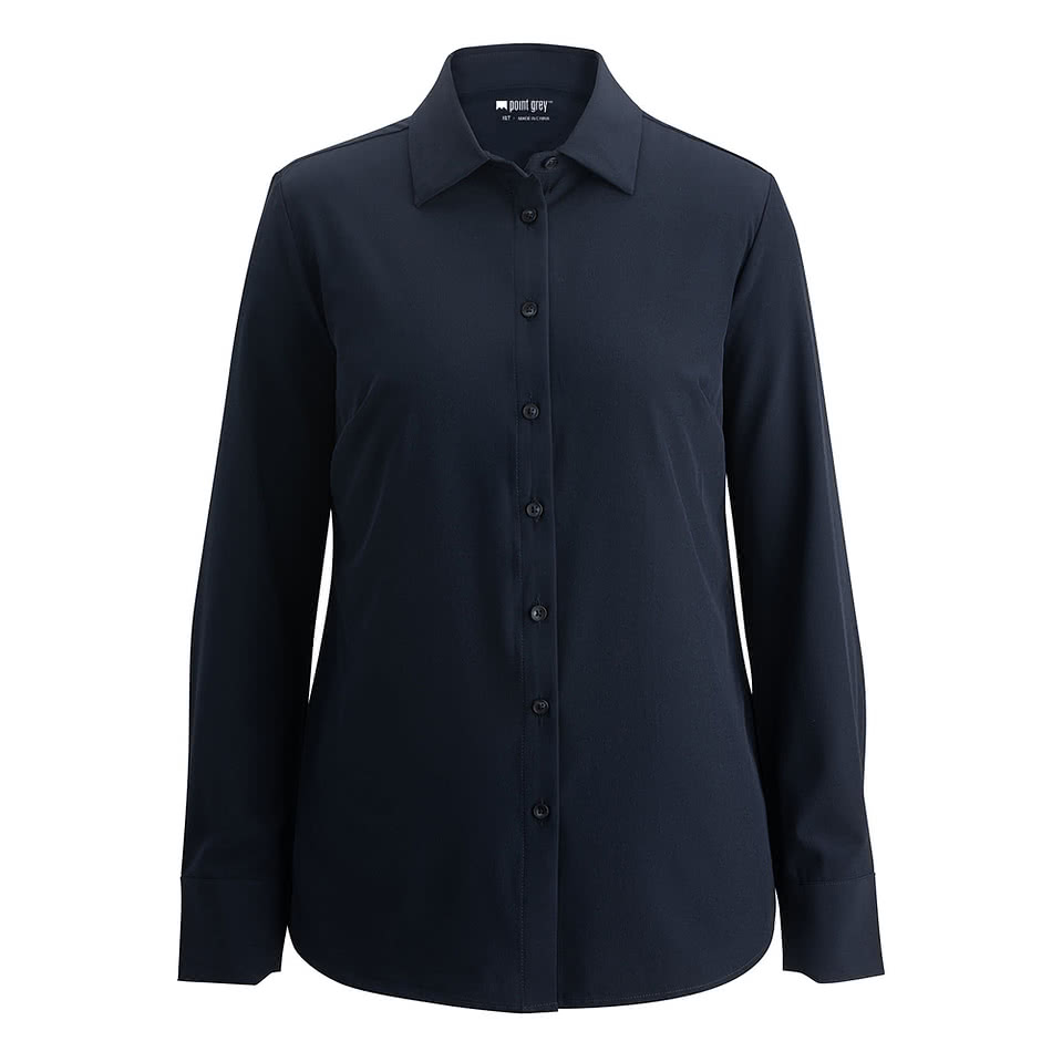 Edwards Women's Point Grey Stretch Dress Shirt