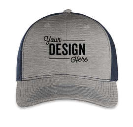 Outdoor Cap Ultimate Trucker Hat - Color: Heather Gray / Navy