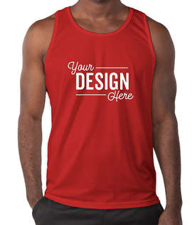 Augusta Training Tank - Color: Red