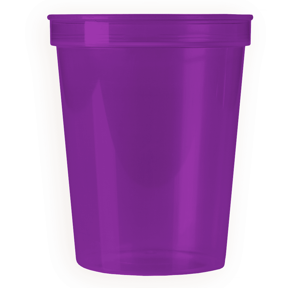 16 oz. Translucent Plastic Stadium Cup-default