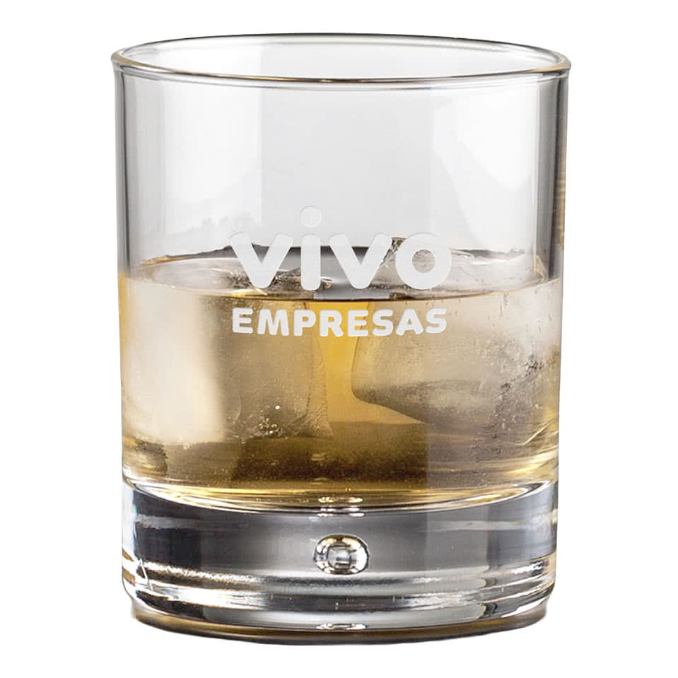 Laser Etched 10 oz. Bastia On-the-Rocks Glass
