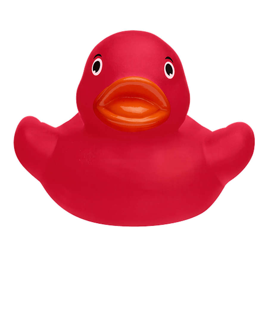 Small Rubber Duck in RED