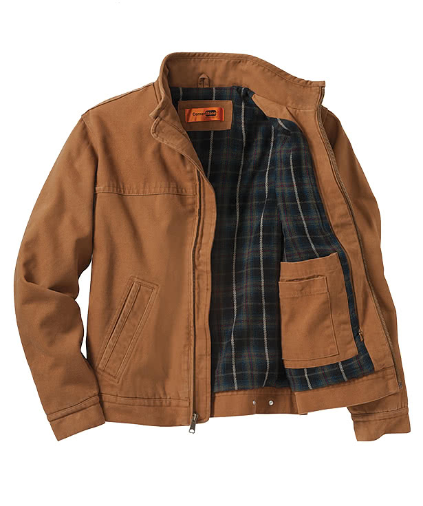 CornerStone Duck Cloth Flannel-Lined Work Jacket