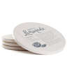 Round Absorbent Stone Coasters (Set of 4)