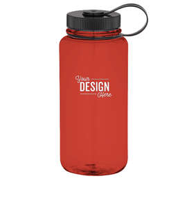30 oz. Hardy Tritan Water Bottle - Color: Translucent Red