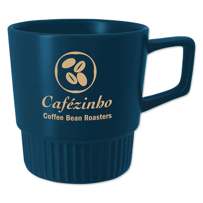 12 oz. Stoneware Lines Mug