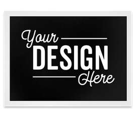 Full Color 24" x 18" Sign - Color: Black